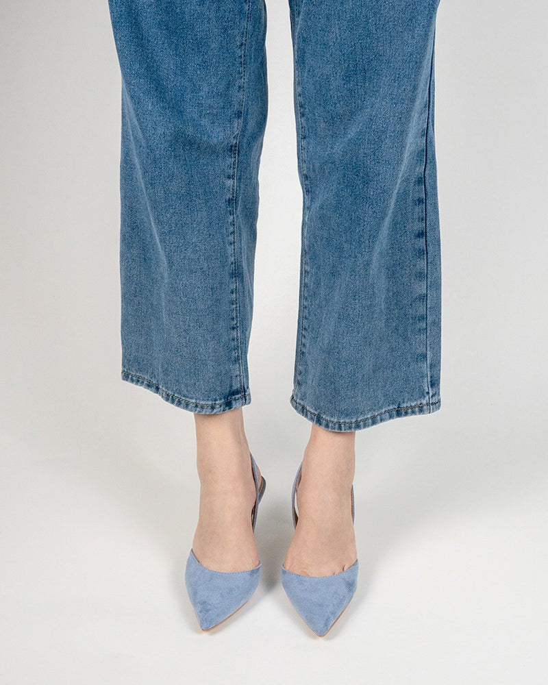 Minimalist-Suede-Pointed-Toe-Mid-Heel-Pumps