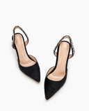 Black-Rhinestone-Strappy-Suede-Stiletto-High-Heels-Sandals