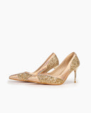 Sequins-Gradient-Color-Heart-Decorative-Stilettos-Heel-Bridal-Bride-Evening-Pumps