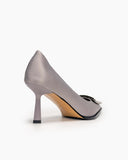 Metal-Square-Buckle-Satin-Wedding-Stilettos-High-Heel-Pumps