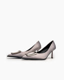 Metal-Square-Buckle-Satin-Wedding-Stilettos-High-Heel-Pumps