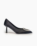 Metal-Square-Buckle-Satin-Wedding-Stilettos-High-Heel-Pumps