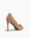 Suede-Sexy-Bow-Tie-Stiletto-Heel-Wedding-Dress-Pumps