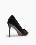 Suede-Sexy-Bow-Tie-Stiletto-Heel-Wedding-Dress-Pumps