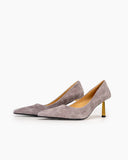 Bronze-Stiletto-High-Heel-Sexy-Dainty-Pumps