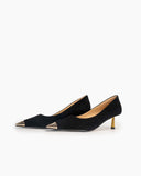 Sexy-Suede-Square-Toe-Stiletto-Mid-Heel-Pumps