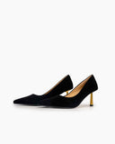 Bronze-Stiletto-High-Heel-Sexy-Dainty-Pumps