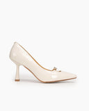 Designer-Buckle-Pointed-Toe-Stiletto-High-Heel-Pumps