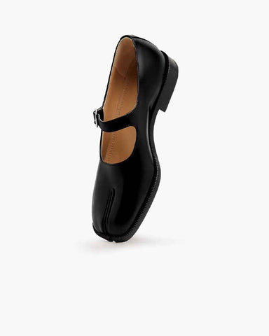 Tabi Chic Mary Jane Leather Ballet Shoes