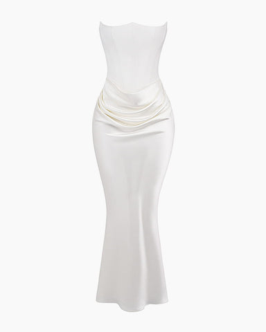 Garden-Soirée-Ivory-Strapless-Corset-Midi-Dress-40