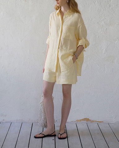 Relaxed-Seaside-Linen-Oversized-Shirt-Dress-7
