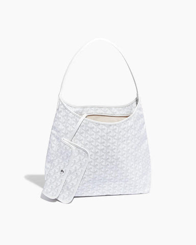 Lightweight Hobo Bag Wide Handle Removable Pouch