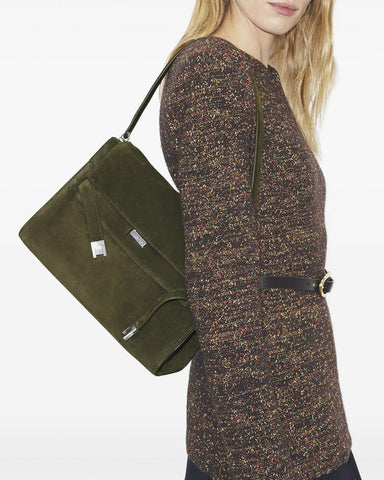 Boxy Top Handle Handbag Adjustable Strap