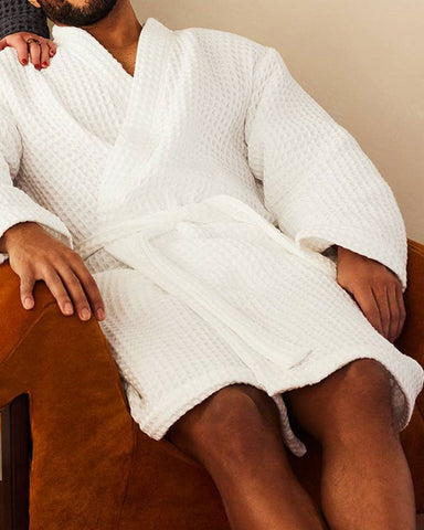 Dreamy Time Waffle Bathrobe