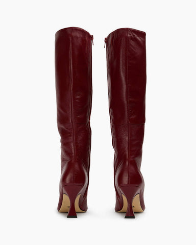 Fantasy Hourglass Heel Knee High Boots