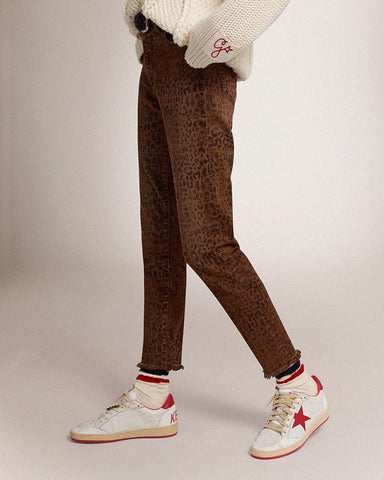 Women's White Nappa Leather Sneaker with Sneaker Tab