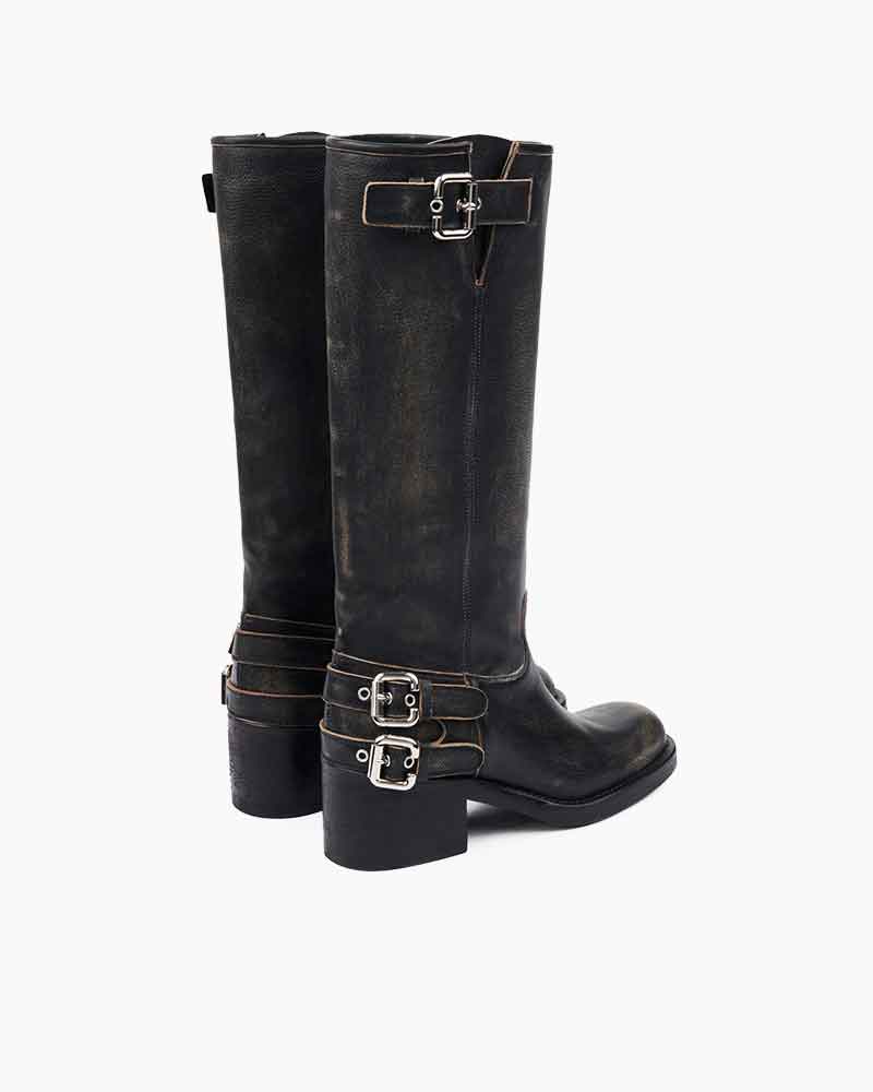 edgy-street-distressed-leather-biker-boot-multi-buckle-straps