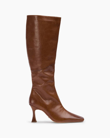 Fantasy Hourglass Heel Knee High Boots