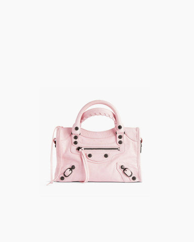 Women's black  LA City Calfskin Bag Medium