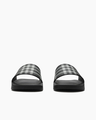 mens-poolside-leisure-iconic-check-rubber-slides