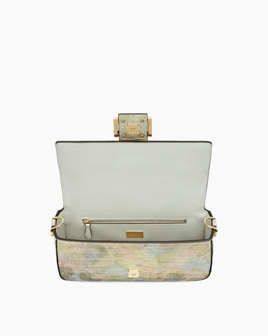 pre-salewomens-party-glam-metallic-crocodile-baguette