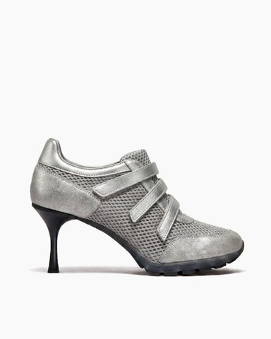 (Pre-sale) Breathable Mesh Triple-Strap Sneaker Heels