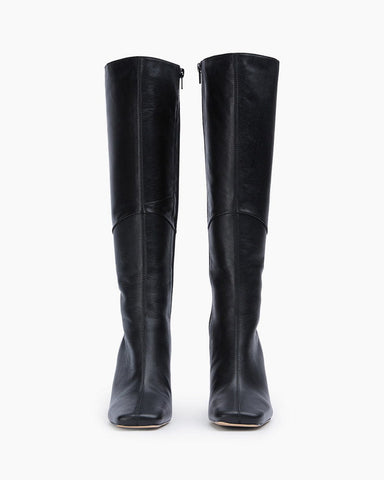 Fantasy Hourglass Heel Knee High Boots