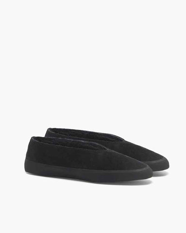 Genuine Shearling Ballet Flats Winter Style