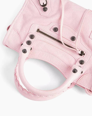 Women's black  LA City Calfskin Bag Medium