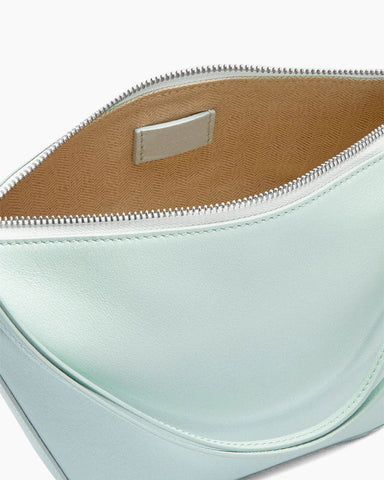 Small Convertible Leather Purse Unique Shape