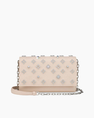 Structured Evening Purse Geometric Embellishments