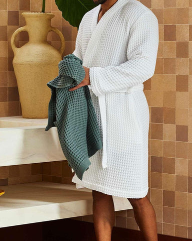 Dreamy Time Waffle Bathrobe