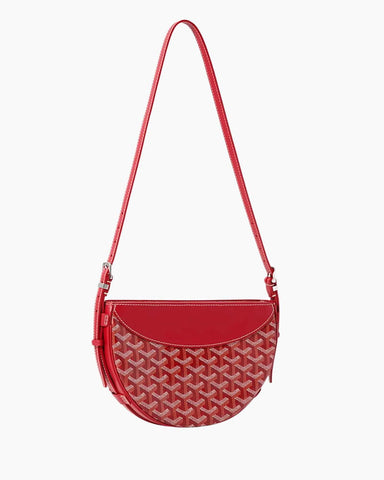 Urban Travel Half Moon PVC Shoulder Crossbody