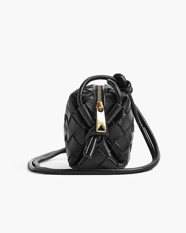 Small Green Crossbody Purse Zip Closure