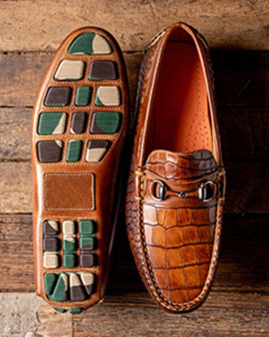 pre-salemens-smart-casual-alligator-grain-bit-loafers