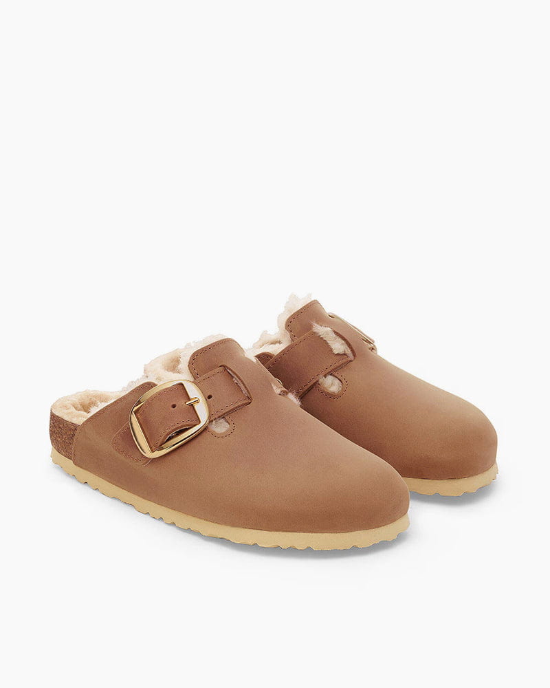 pre-salewomens-timeless-style-big-buckle-suede-mules