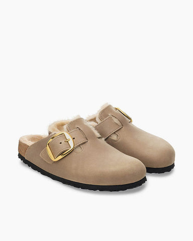 pre-salewomens-timeless-style-big-buckle-suede-mules