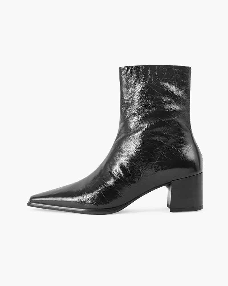 womens-office-chic-leather-zip-up-ankle-booties