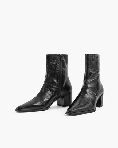 womens-office-chic-leather-zip-up-ankle-booties