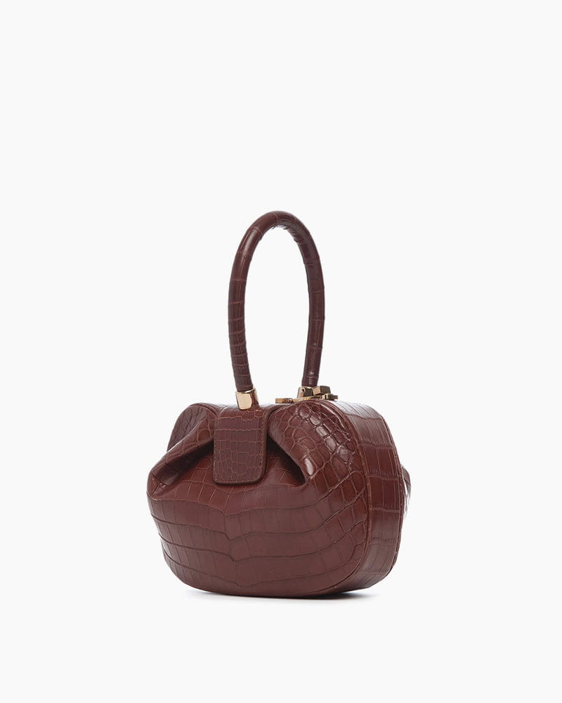 pre-salewomens-statement-minimalist-unique-shape-top-handle-pouch