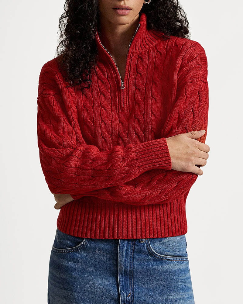womens-smart-active-textured-knit-zip-up-jumper