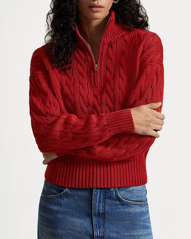 womens-smart-active-textured-knit-zip-up-jumper