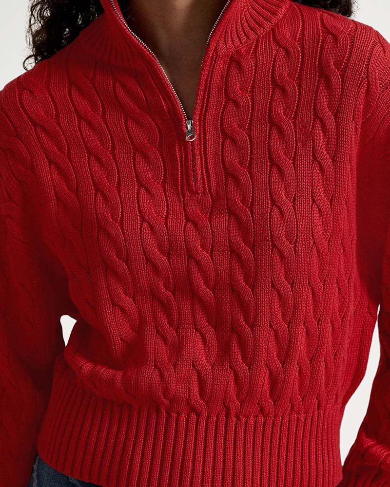womens-smart-active-textured-knit-zip-up-jumper