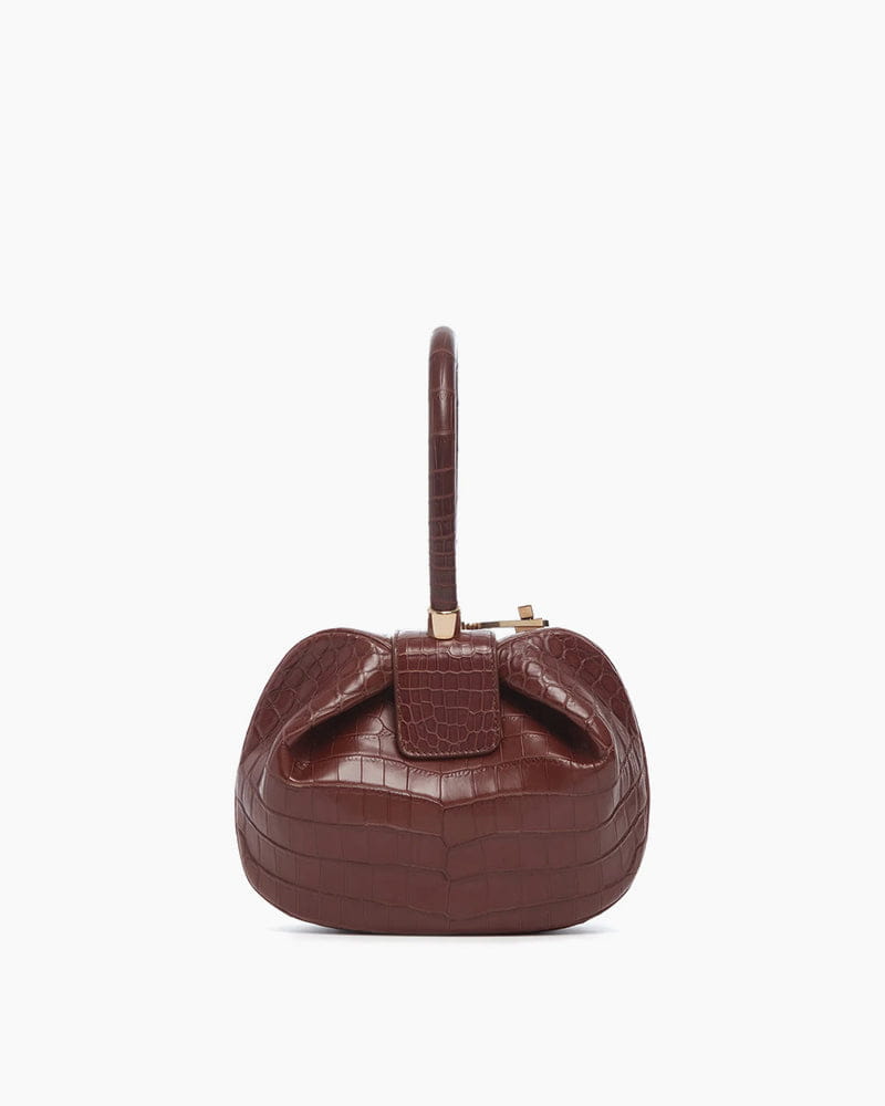 pre-salewomens-statement-minimalist-unique-shape-top-handle-pouch