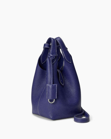 Refined Mini Pebbled Leather Shoulder Bag