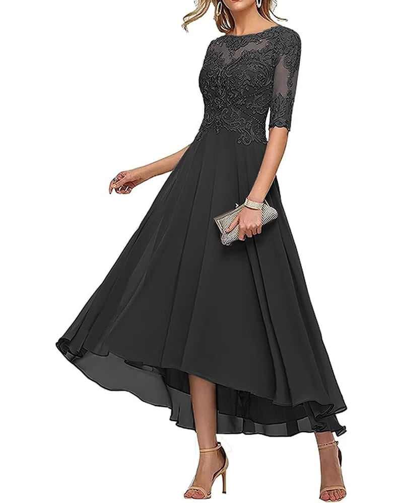 Wedding Guest Lace Appliqu Mesh Midi Dress LarosaStyle Wedding Guest Lace Appliqu Mesh Midi Dress LarosaStyle