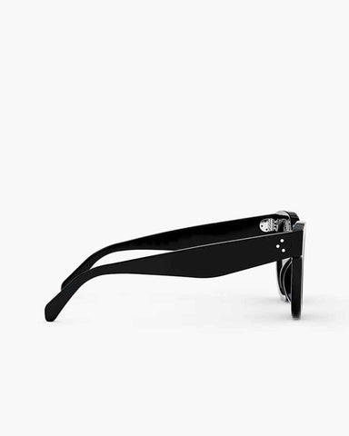 Women’s Glossy Round Polarized Sunglasses