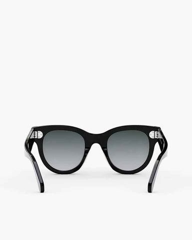 Women’s Glossy Round Polarized Sunglasses