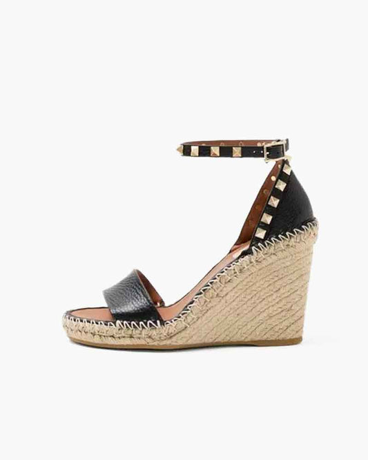 Women’s Studded Espadrille Wedge Sandals