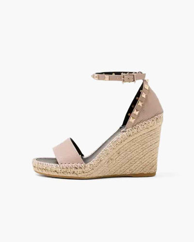 Women’s Studded Espadrille Wedge Sandals